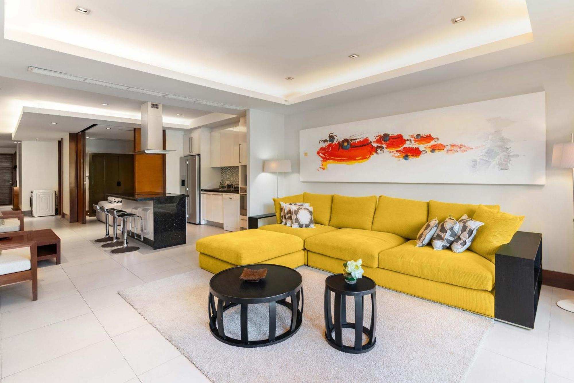 Beachfront Luxury 2 Bdr Apartment By Indreams, Naithon Beach Praia de Nai Thon Exterior foto
